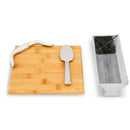 Longhorn Bamboo Cheese Set by Arthur Court Designs