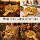 Cactus Tequila Tray & Shot Glasses Set - Tequila Gifts & Mexican Gifts