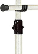 PRINCE HANGER Rack Heavy Duty One Touch System Load 352LBS Clothing Racks for Hanging Clothes Metal Closet Garment Closet system Tension Rod Free Standing Ivory Width Adjustable PHUS-0023 by CozyNest Decor