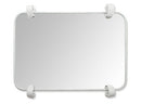 Baby Mirror - Large Crib Mirror - Double-Sided with High Contrast Images - Baby Safe Mirror - NICU Approved - Shatterproof with Hospital Grade Rubber by Genius Baby Toys by TinyTreasures Baby Boutique