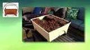 Emsco Group 2341-1HD City Picker Raised Bed Self Watering and Improved Aeration – Mobile Unit with Casters-Hunter Green Grow Box and Seed Starter by GreenHaven Gardens