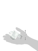 Clek Oobr High Back Booster Car Seat with Rigid Latch, Cloud & Foonf/Fllo Drink Thingy Cup Holder, White by TinyTreasures Baby Boutique