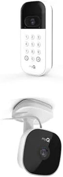 Bundle of myQ Smart Garage Door Video Keypad + myQ Smart Garage Security Camera by GreenHaven Gardens