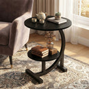 Modern Side Table – Round, C-Shape & Petal Designs | Sofa End Table with Metal by 2Dropme