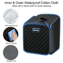 2L Portable Folding Steam Sauna Spa-Black by LJGDeals