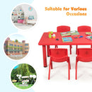 4-pack Kids Plastic Stackable Classroom Chairs