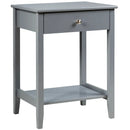 Wooden Nightstand End Table Storage Display by LJGDeals