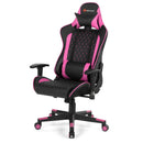 Massage Gaming Chair with Lumbar Support and Headrest by LJGDeals