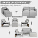 Convertible L-Shaped Sectional Sofa Couch with Reversible Chaise by DirectDeals