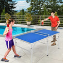 60 Inch Portable Tennis Ping Pong Folding Table with Accessories by LJGDeals