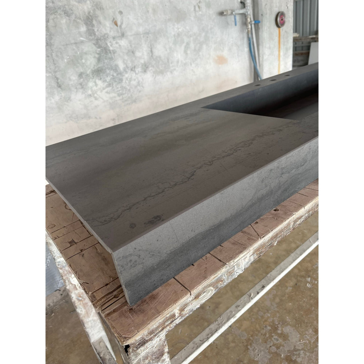 Metal Dark Engineered Porcelain Handcrafted Kitchen Bathroom Sink - Natural Stone Look, photo 20 of 21