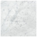 Bianco Carrara"C" Marble 1/2" x 12" - Pencil Liner Honed Tile