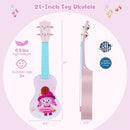 21 Inch Children Mini Ukulele with 4 Nylon Strings and 12 Frets by LJGDeals
