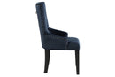Varian II - Side Chair - Dark Navy by HouseOfZazla