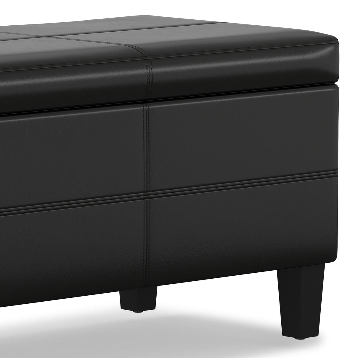 Afton - Large Storage Ottoman Bench, photo 3 of 25