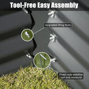 8×4×1.5 ft Galvanized Raised Garden Bed by HouseOfZazla