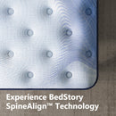 Bedstory Spine Align 12" Full Firm Pressure Relieving Cooling Hybrid Mattress by HouseOfZazla