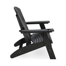 Adirondack Chair Sturdy HDPE Poly Lumber For Poolside, Patio, And Garden Relaxation by HouseOfZazla