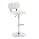 Adjustable Height Bar Stools With Footrest For Kitchen Island (Set of 2)