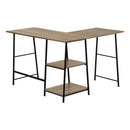 Computer Desk, Home Office, Corner, Storage Shelves, L Shape, Work, Laptop, Contemporary, Modern by Unique Piece Furniture