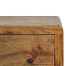 Solid Wood Oakish Three Drawer Chest