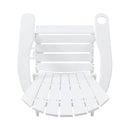 Zenithia Outdoor Foldable Adirondack Chair with 2 Cup Holders by HouseOfZazla
