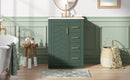 24" Bathroom Vanity with Integrated Ceramic Sink and Storage by HouseOfZazla