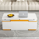 Lift Top Coffee Table With 4 Storage Stools by HouseOfZazla