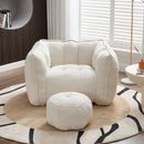 Soft Bean Bag Chair With High Resilient Foam by Unique Piece Furniture