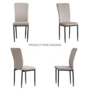 Velvet Dining Chairs For Dining Room (Set of 4)