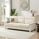 3 Seater Elegant Stationary Sofa by HouseOfZazla
