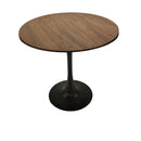 Mid-Century Round Dining Table With Pedestal Base For 2 - 4 People by HouseOfZazla