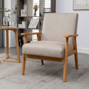 Wide Classic Mid-Century Modern Arm Chair by Unique Piece Furniture