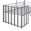 Loft Bed With Roof, Window, Guardrail, Ladder by HouseOfZazla