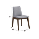 Kaela - Side Chair (Set of 2) - Light Gray by Unique Piece Furniture