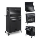 8-Drawer Rolling Tool Storage Cabinet with Detachable Top