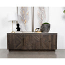 Metzger - 3 Door Sideboard Buffet - Gray by HouseOfZazla
