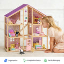 Tiny Land® Sweetwood Dollhouse without Dolls