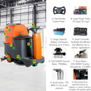 22-Inch Heavy-Duty Electric Industrial Ride-On Floor Scrubber With Dual Tanks (SAK40597)