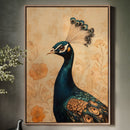 Poise and Petals in Copper and Teal