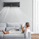 Energy Star Certified 24000 BTU 21 SEER2 208-230V Mini Split Air Conditioner and Heater Gray Wifi Enabled by LJGDeals