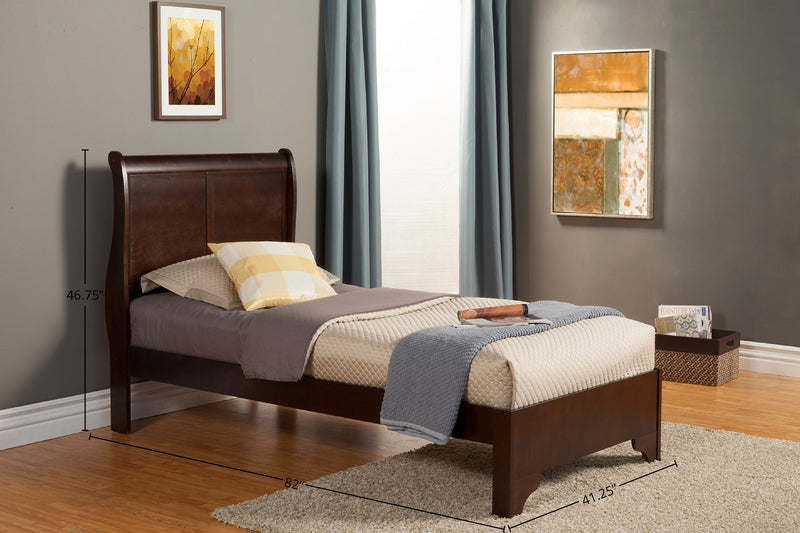 West Haven Bed, Cappuccino