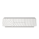 58" TV Console with Modern Unique Spiral Wave Design