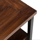 Skyler - TV Media Stand - Dark Cognac Brown by HouseOfZazla