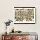 Vintage Map of Middletown, New York 1921