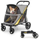 Heavy Duty Dog Stroller for Large Dogs - 220 LBS Capacity