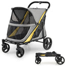 Heavy Duty Dog Stroller for Large Dogs - 220 LBS Capacity