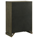Harbington - 5 Drawer Chest - Chocolate by HouseOfZazla