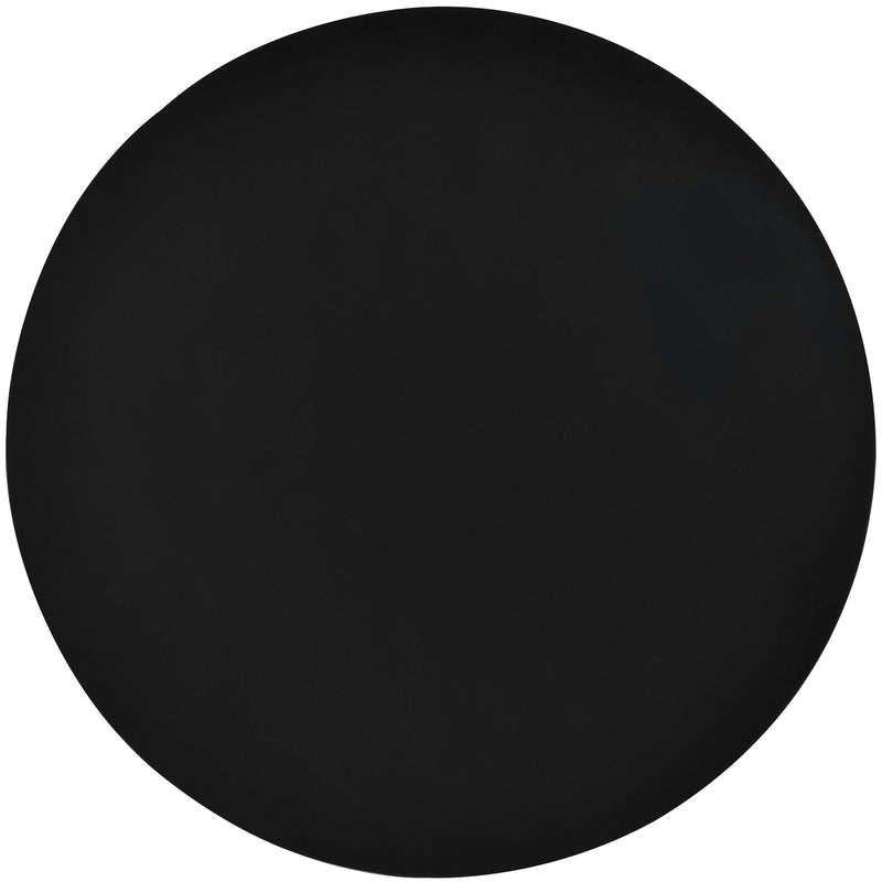 5-Piece Rattan Round Dining Table Set, Wood Table with Hexagonal Base and Upholstered Chairs for Dining Room, Kitchen,Indoor Use, Black+Gray