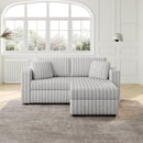75.6" Soft Modular 2-Person Sofa with Hydraulic Lift